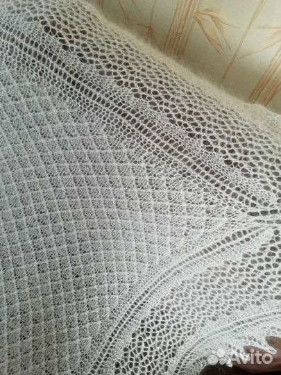 Плед, платок пуховый, большого размера