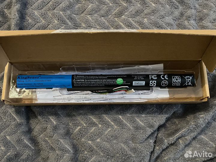Новый аккумулятор для ноутбука acer