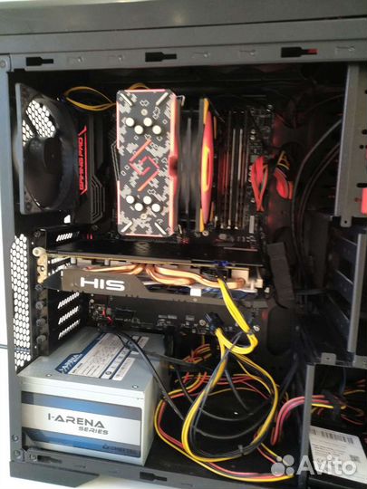 Пк для работы и игр Ryzen 7 2700