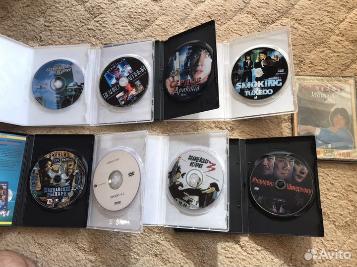 Джеки Чан на DVD