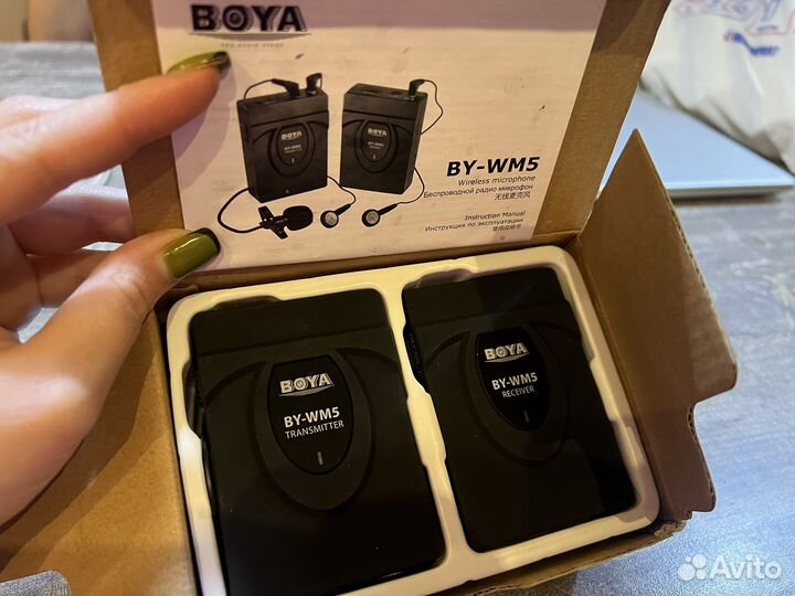 Микрофон петличка boya