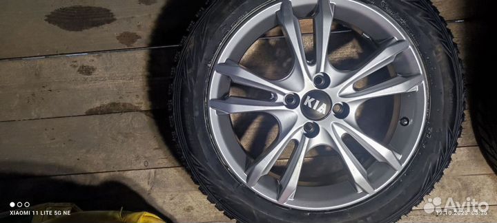 Продам комплект новых зимних колёс 195/55r16