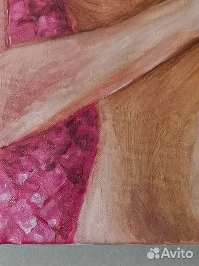 Картина холст масло. 