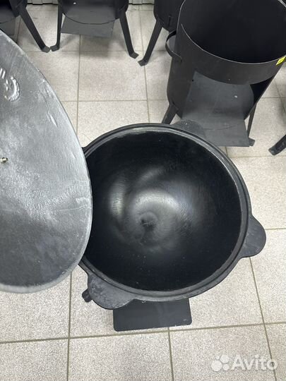 Казан + Печь под казан + Шумовка