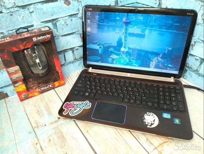 Мощный HP Pavillion DV6 на i7/ SSD 256