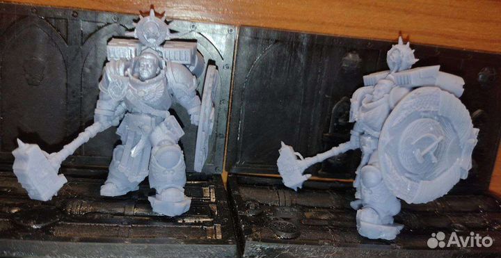 Сталин киборг космодесантник Warhammer 4000