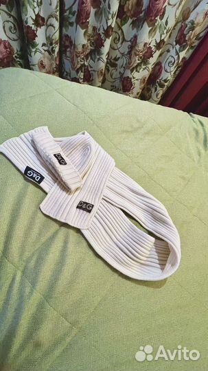 Dolce gabbana комплект шапка и шарф оригинал