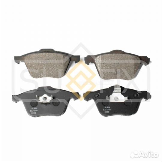 Sufix SX-1505 Колодки тормозные дисковые перед прав/лев