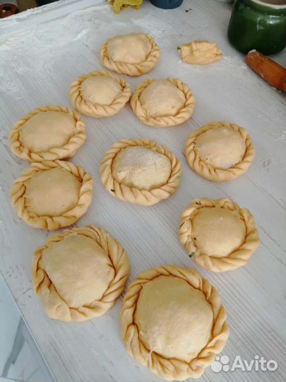 Пирожки печеные
