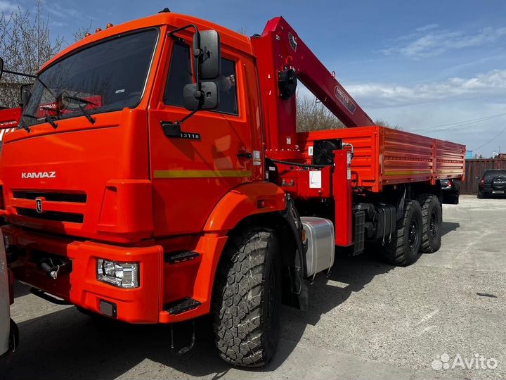 КАМАЗ 659100 с КМУ, 2024