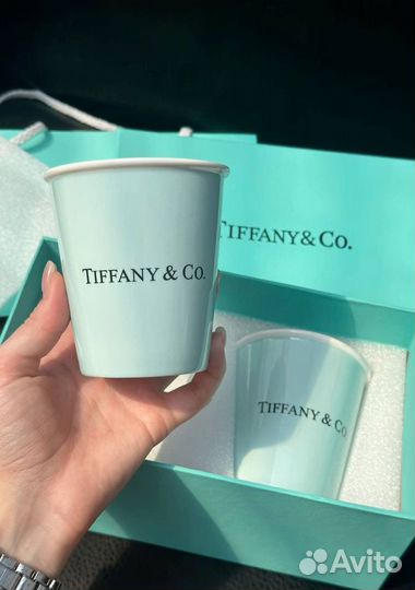 Фарфоровые стаканы Tiffany