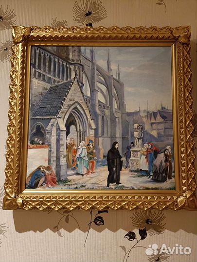 Картина маслом на холсте