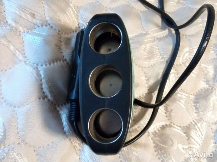 Разветвитель от прикуривателя автомобиля