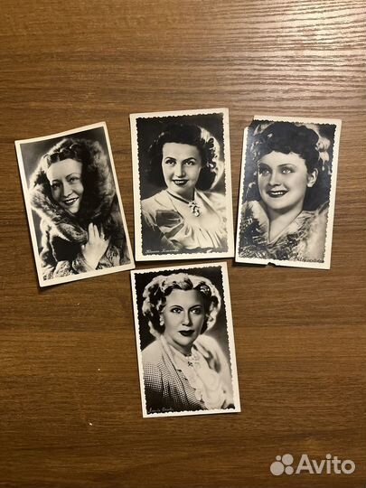 Коллекционные открытки с актерами СССР