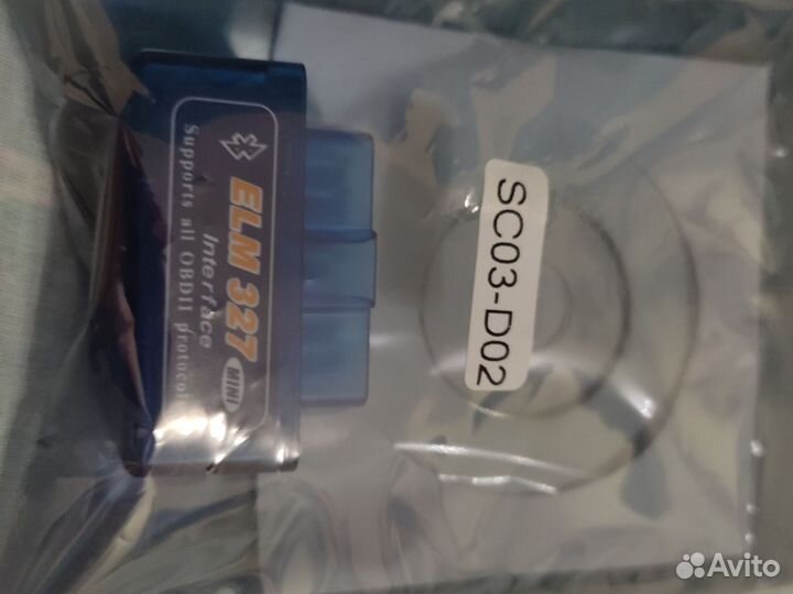 Автомобильный диагностический сканер ELM327