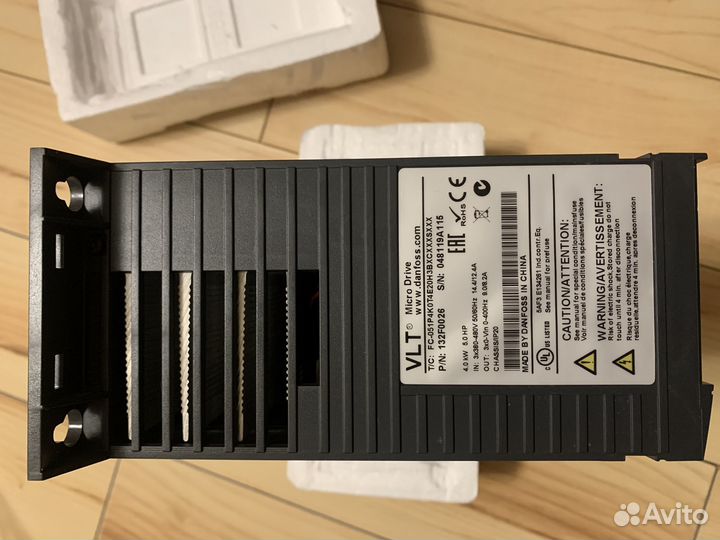 Преобразователь частоты Danfoss VLT Micro Drive FC