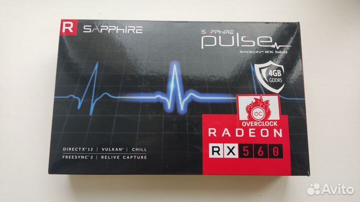 Видеокарта AMD Radeon RX 560 Series, 4gb