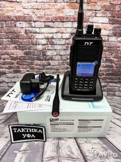 Рация цифровая TYT MD-UV390 plus DMR Type-C