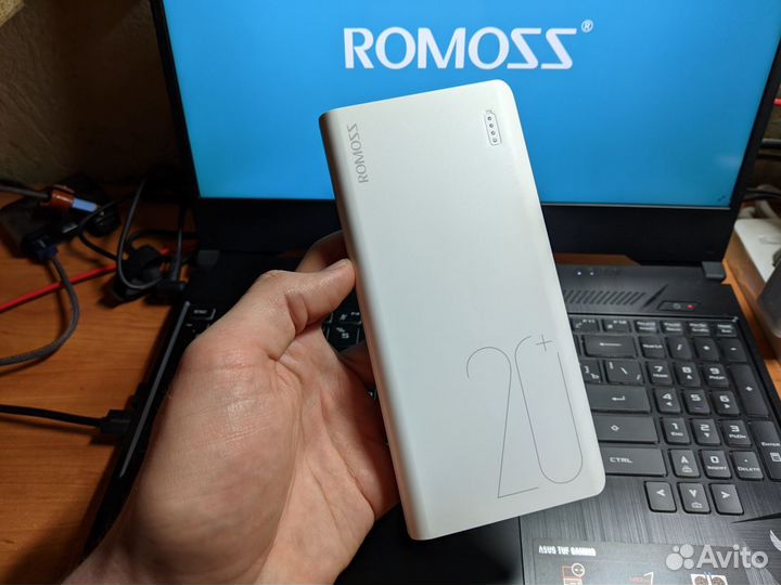 Аккумулятор Romoss Sense 6 plus, 20000 mAh