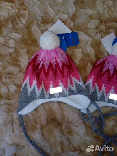 Новая шапка Lassie 42-44р-р. д/девочки (оригинал)