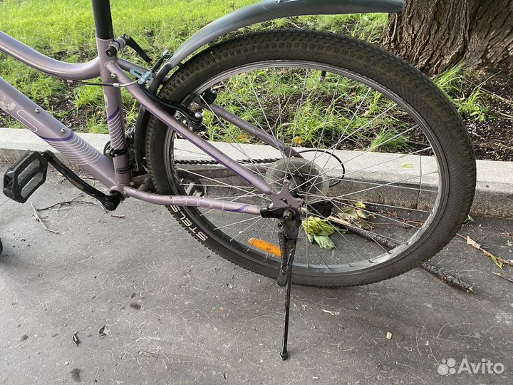 Велосипед 15.0'' 38 cm сиреневого цвета