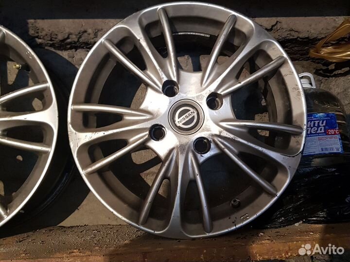 Диски r 15 на Nissan tiida