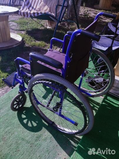 Инвалидная коляска складная бу