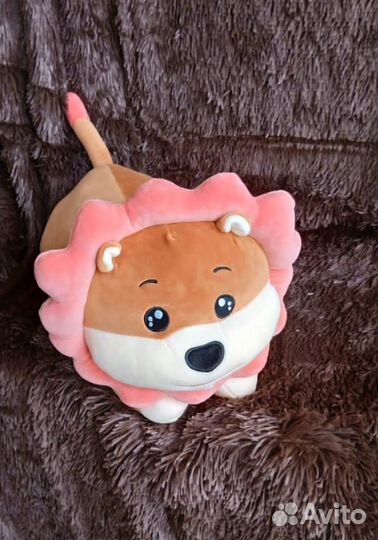 Мягкая игрушка с пледом