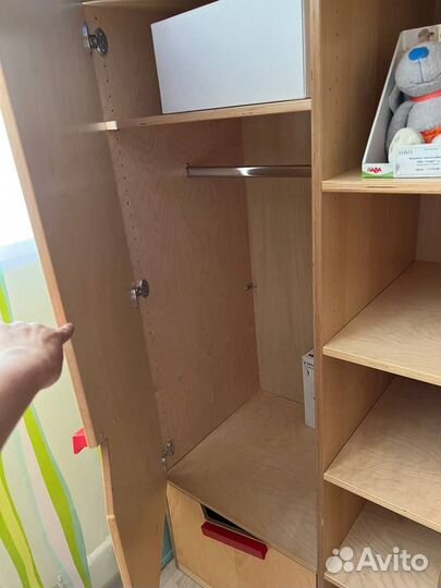 Детский шкаф для одежды Haba со скидкой