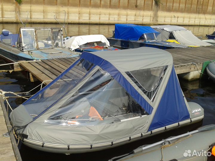 Ходовой тент для надувной лодки Badger