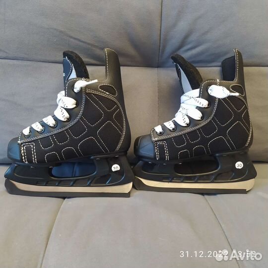 Коньки хоккейные детские