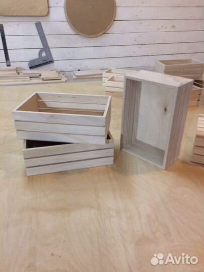 Ящик деревянный реечный