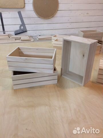 Ящик деревянный реечный