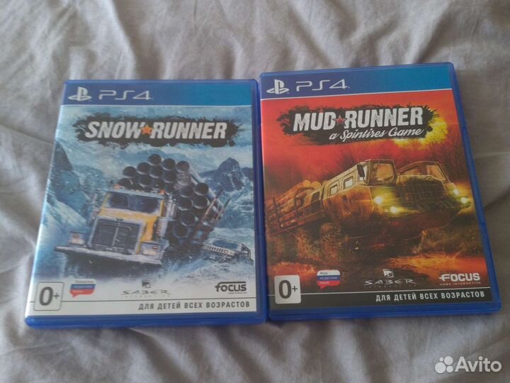 Snowrunner mudrunner ps4