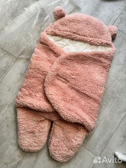 Конверт для новорожденного зимний