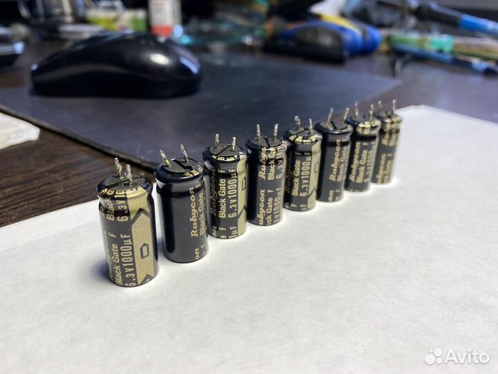 Конденсатор Rubycon Black Gate F 35v1000x6,3