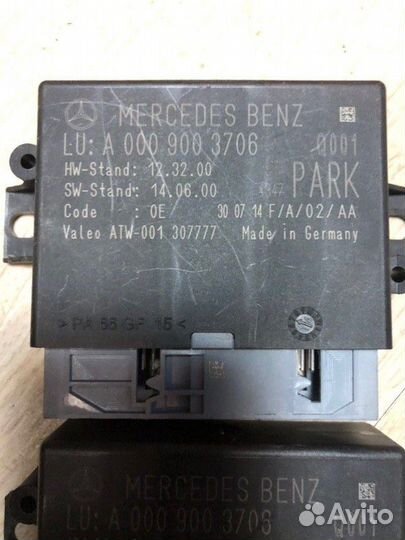 Блок управления, система parktronic Mercedes
