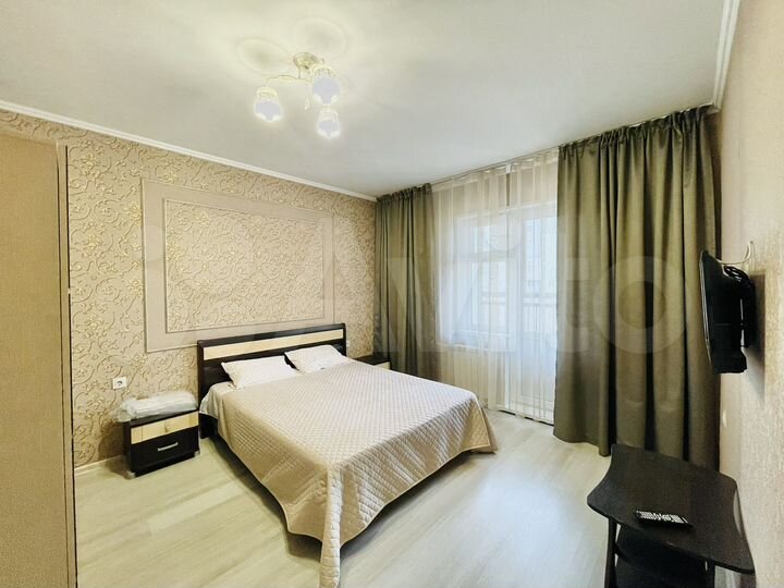 1-к. квартира, 55 м², 1 кровать