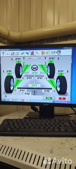 Ремонт.Калибровка сход развал Hofmann John Bean 3D