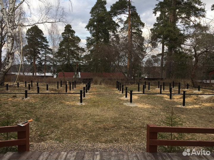 Винтовые сваи, доставка, монтаж