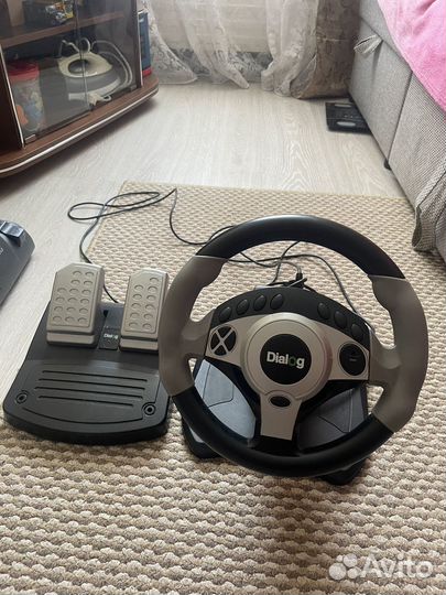 Игровой руль dialog