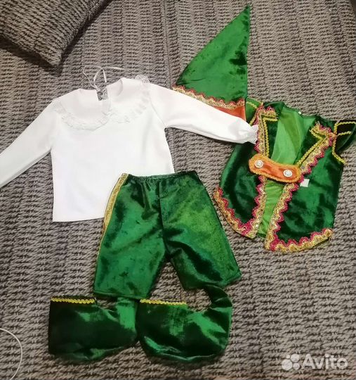 Карнавальный костюм Гнома для мальчика 110