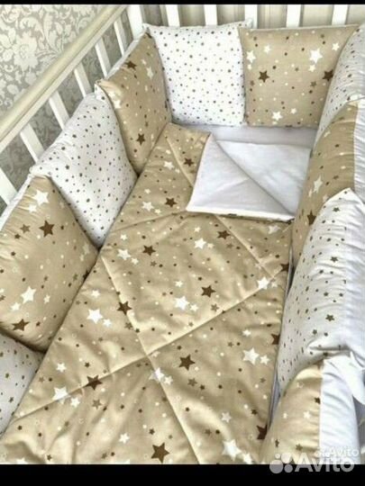 Бортики в кроватку