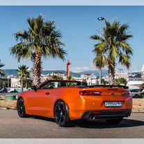 Прокат кабриолета Chevrolet Camaro Сочи Адлер