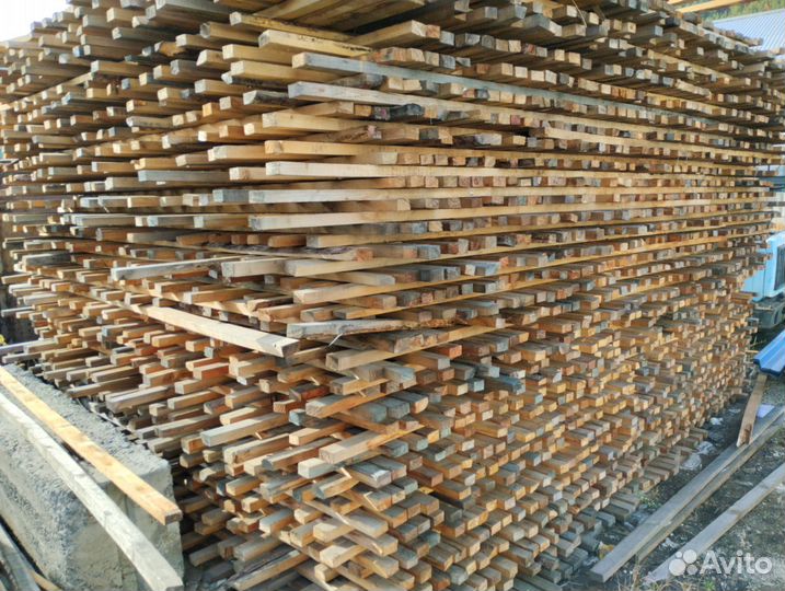 Пиломатериал брусок 30-60-3000