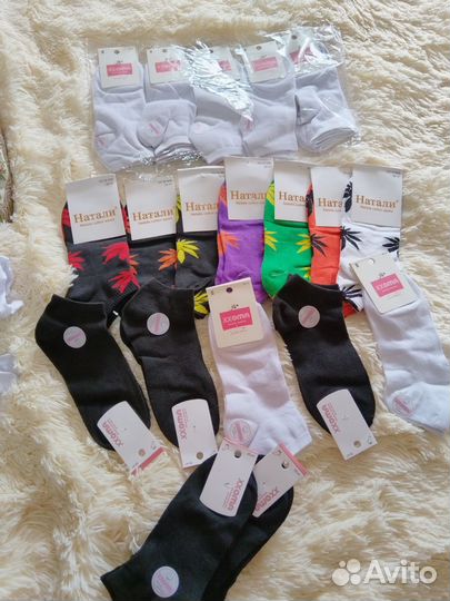 Носки мужские, женские, детские