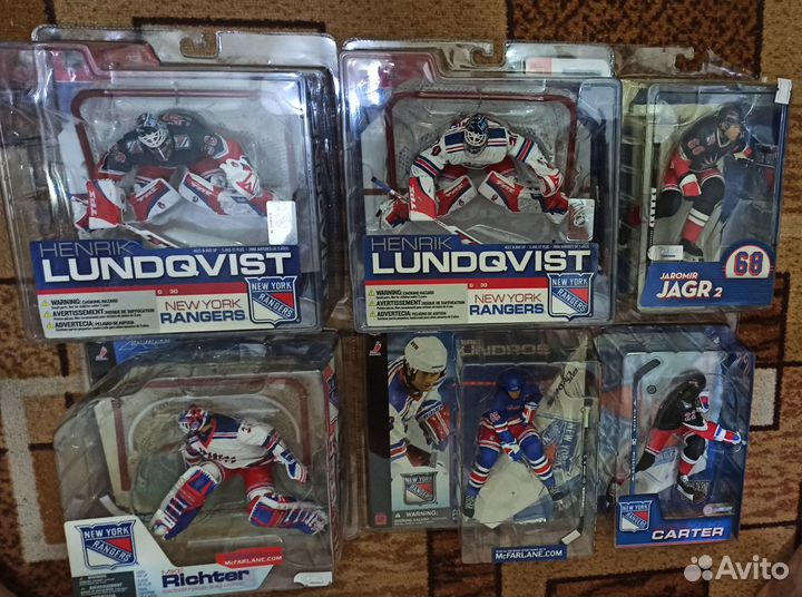 Фигурки хоккеистов McFarlane Нью-Йорк Рейнджерс