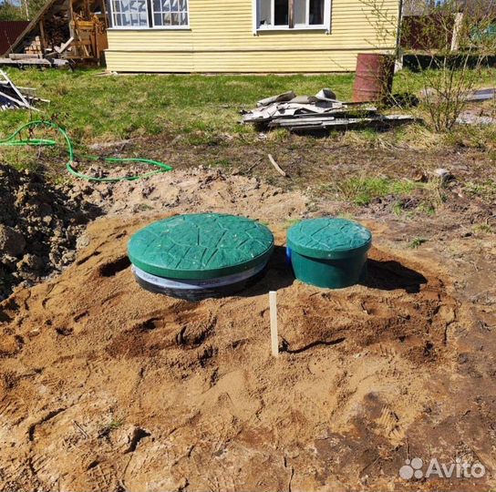 Установка септика под ключ