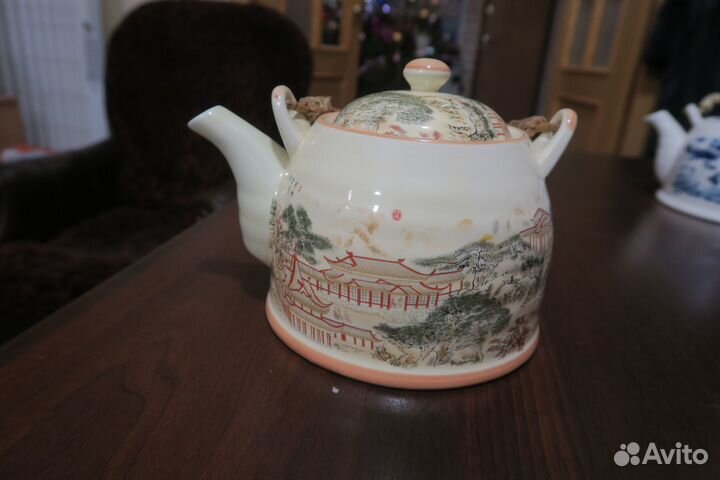 Чайник заварочный фарфоровый китайский