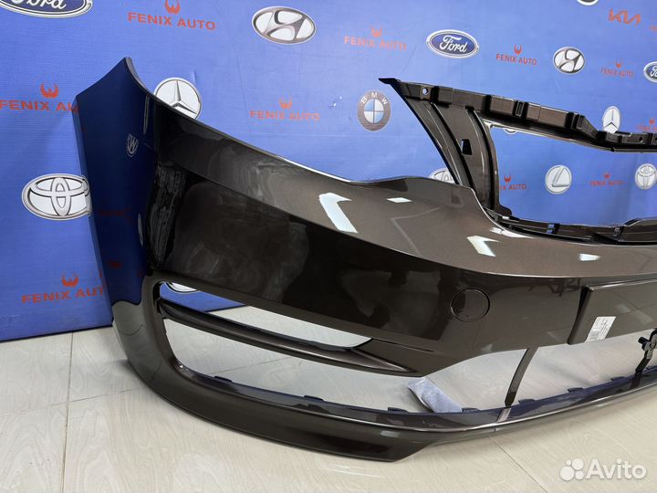 Бампер передний Kia Rio 3 с 15-17 г. Коричневый